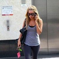 Ashley Tisdale is seen heading to the gym | Picture 84063